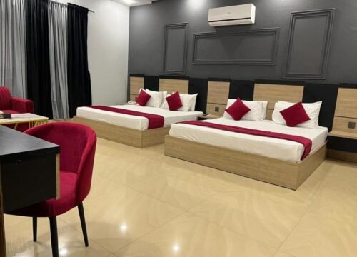 Deluxe Double Room with Two Double Beds ( Expo Center )