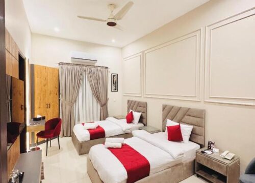 Standard Queen Room with Two Queen Beds (DHA Branch)