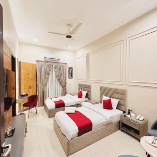 Standard Queen Room with Two Queen Beds (DHA Branch)